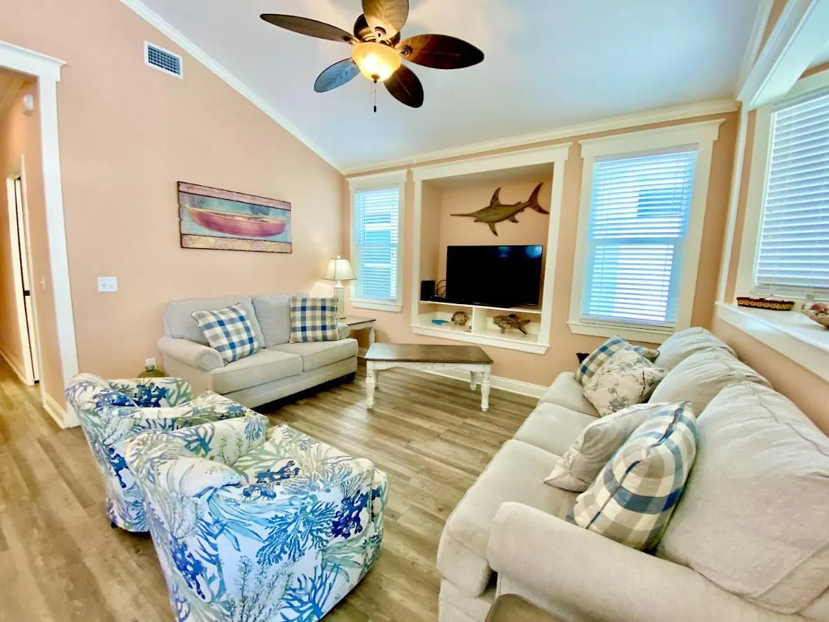 Semesterbostad Venture Out 152 Gulf Loop With Golf Cart Villa Panama City Beach